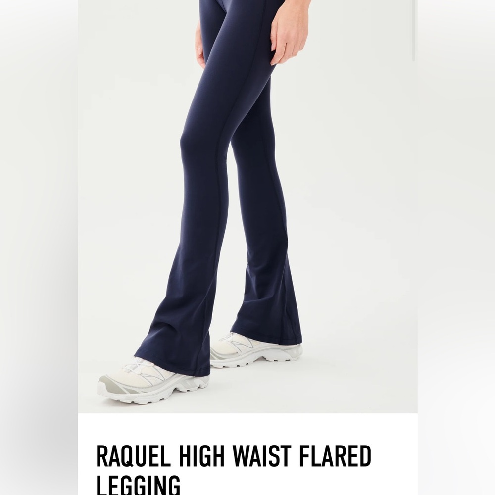 Splits59 Racquel High Waisted Legging, Navy, Long, XS